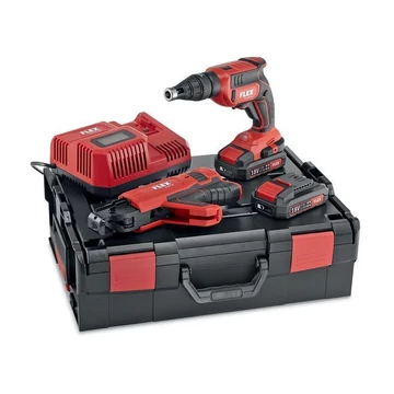 Akkus gipszkarton csavarozó szett + csavaradagoló / DW 45 18.0-EC M / 2,5 Ah Set