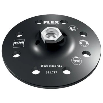 Tépőzáras polírozó párna / SP D125-8 H/F