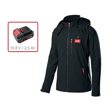 Akkus fűthető unisex softshell kabát + AJÁNDÉK / TJ 10,8/18.0