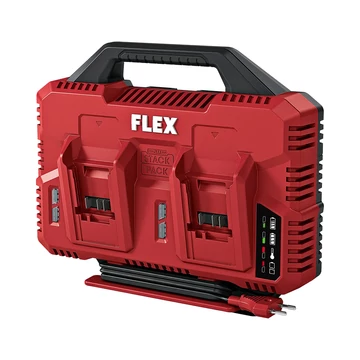 Dupla akku gyorstöltő 12 V / 18 V / CA SP 2× 12/18