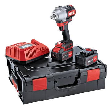 Akkus ütve - csavarbehajtó, 18,0 V / IW 1/2“ 750 18.0 EC 5.0 Ah Szett