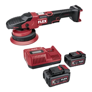 Akkus excenterpolírozó szabadonfutással, 18 V szett / XFE 15 150 18-EC Set