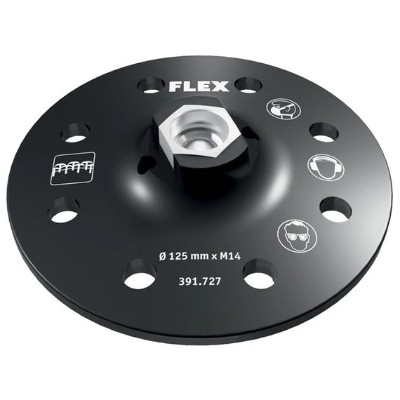 Tépőzáras polírozó párna / SP D125-8 H/F