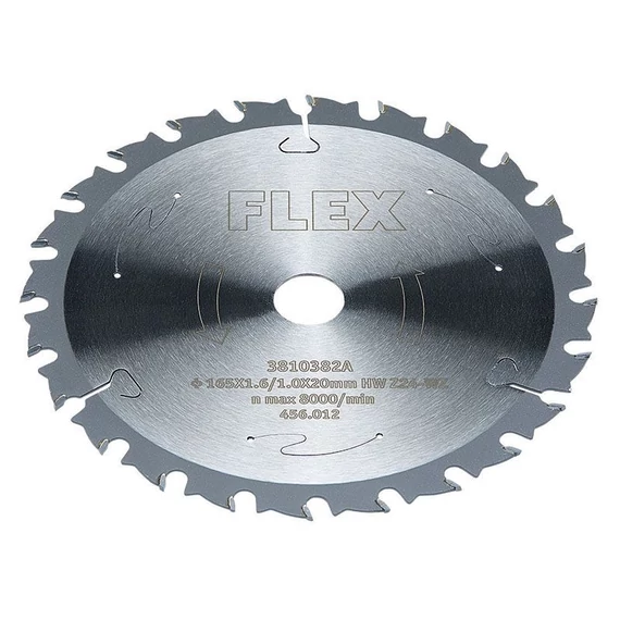 Körfűrészlap / D165x1,6/1,0x20 HM Z=24 WZ