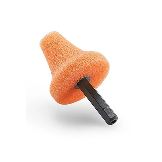 Polírozó szivacs kúp narancssárga