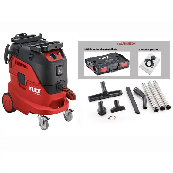 Ipari porszívó 42 l, L osztály / VCE 44 L AC Ajándékkal
