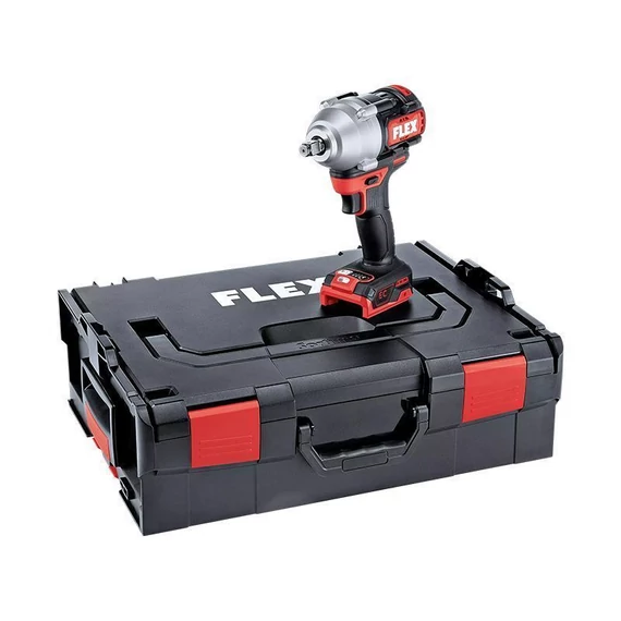 Akkus ütve csavarbehajtó + L-BOXX hordtáska / IW 1/2“ 750 18.0-EC
