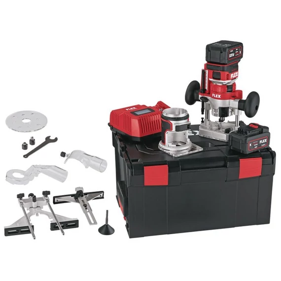 Akkus élmaró és felsőmaró 5,0 Ah szett | CER 18.0 EC 5,0 Ah szett