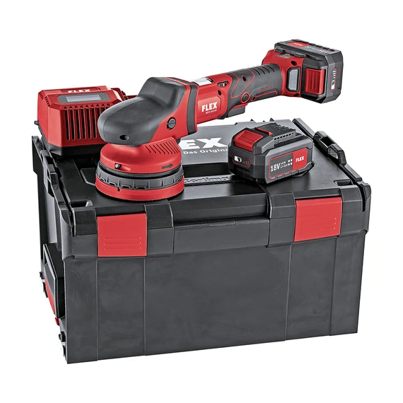 438.413 - Akkus polírozó pozitív hajtással, 18.0 V / XCE 8 125 18.0-EC/5.0 Set