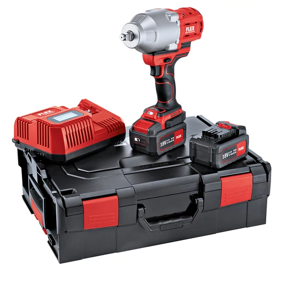 Akkus ütve - csavarbehajtó, 18,0 V / IW 1/2“ 950 18.0-EC / 5.0 AH Szett