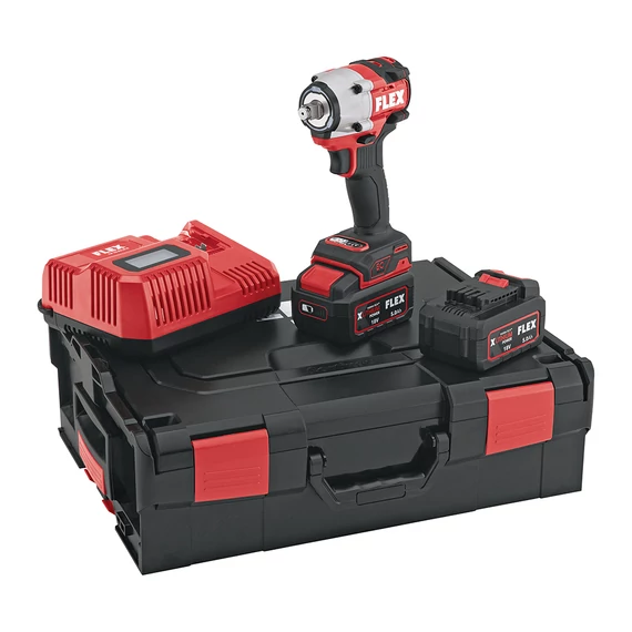 Kompakt akkus ütvecsavarozó 18 V / IW 1/2" 400 18.0-EC 5.0/Set