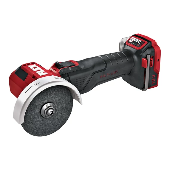 Akkus 12 V-os mini sarokcsiszoló, 76 mm, kartondobozban / LBE 76 12-EC C