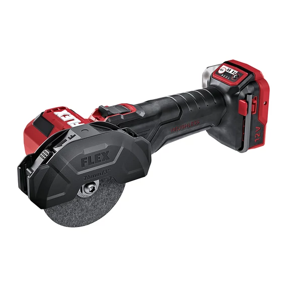 Akkus 12 V-os mini sarokcsiszoló, 76 mm / LBE 76 12-EC